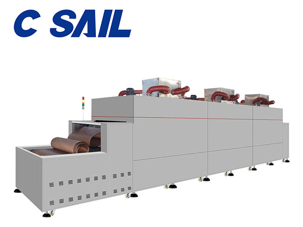 SECO-8-3 Air Suspension Hot Air Tunnel Oven